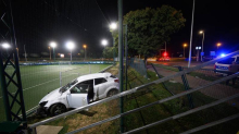 FOTO Autom uletio na tribine u Zagrebu dok se igrala utakmica! 'Doletio je, ima ozlijeđenih...'