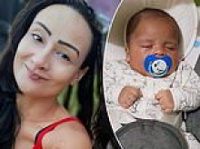 Nurse accused of killing her newborn with 'diamond ring' punch faces sickening new claims... as her vile act on police officers is revealed
