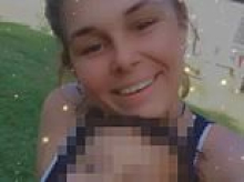 Final farewell message from young mum to her granddad before she was found dead on a beach four days later - as her shattered family beg for answers: 'Terrible friends'