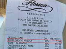 Tourist is hit with 7 euro surcharge for background music at café in Venice's St Mark's Square