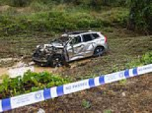 Brit is swept away to his death after 'trying to drive his Volvo across flooded creek' in Spain during ferocious storm