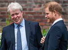 Prince Harry reveals he was 'aware' of Earl Spencer's book as King enters war of words with Diana's brother who claims Charles told him she would be 'forgotten' days after her death