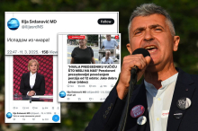 ILIJA SRDANOVIĆ JE BLOKADERSKA PREVARA VEKA! Penzionerima poručio da NE POČIVAJU U MIRU, vređa žene i novinarke - one su za njega *mar! (FOTO)