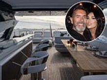 Scots millionaire Duncan Bannatyne and his wife enjoy life aboard superyacht named after her