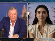 Hilarious moment AI 'actress' Tilly Norwood melts down and starts talking in CANTONESE as she is interviewed by Piers Morgan