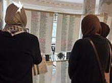 Church leader confronted over exhibition that honoured Hamas terrorists triggers outrage for claim 'history is complex'