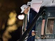 Trump announces 'BIG THINGS' happening as he decides whether to blow up Iran following mysterious unplanned return to the White House from Camp David