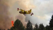 Veliki požar na Blidinju ponovno gasi i helikopter vojske BiH