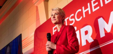 Wahl in Mecklenburg-Vorpommern: Für die SPD ist das Ergebnis ein Erfolg. Trotzdem fließen Tränen