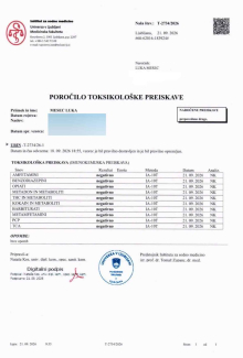 Luka Mesec objavil negativen test na mamila