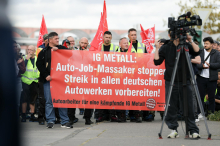 Množični protesti delavcev v nemški avtomobilski industriji