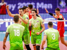 Slovenci v prvih dveh nizih odčitali lekcijo Srbom in zanesljivo napredovali v četrtfinale! #video