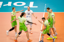 Slovenija z izjemno predstavo blokerjev in vrnitvijo Čebulja gladko odpravila Srbijo