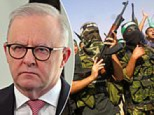 If we are to accept this unhinged KKK sledge of Pauline Hanson, what does that mean for Albo and Hamas? PETER VAN ONSELEN