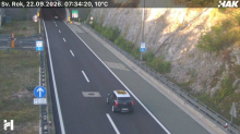 Zbog vjetra samo osobni auti smiju voziti kod Svetog Roka