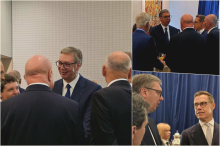 VUČIĆ SE SUSREO SA BROJNIM LIDERIMA U NJUJORKU Dobri razgovori sa prijateljima - uvek dobra prilika da se razmene mišljenja o tome kako da zemlje bolje sarađuju