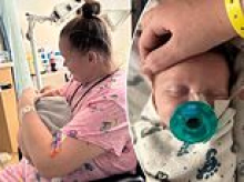Family in dire straits as mom is diagnosed with terminal illness just before giving birth to seriously-ill baby, with stricken dad now forced to WALK between two hospitals up to eight times a day