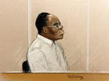 Doctor is accused of 'leading' murders of six people including a young woman and her baby during 1994 Rwanda genocide in first case of its kind in UK