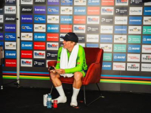 Slovenec dolgo časa v vodstvu, naslov v rokah španskega kolesarja