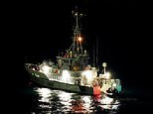 Bayeux travesty! Packed migrant mega-dinghy's 38-hour crossing from Normandy to the UK - escorted by the French navy...