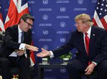 Trump's 'hand of friendship' to Burnham on their first-ever meeting is a power gesture, body language expert reveals