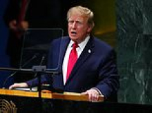 Iran warns it is ready to 'inflict crushing blows' on US after Trump threatened to 'annihilate' regime in UN speech