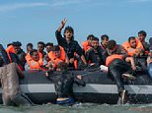 Border Force fails to intercept second small boat in 24 hours: Dinghy carrying 30 landed on Kent beach at same time 51 Channel migrants were escorted to the UK