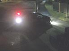 Moment pair of thieves steal animal ambulance before repeatedly smashing it into corner shop in early morning raid