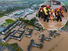 Bulldozed by Babet - council agrees to flatten nearly 150 homes damaged by storm flooding