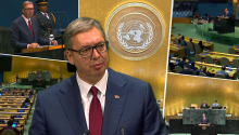 NIJE NI POGLEDAO U PAPIR, PRED CELIM SVETOM GOVORIO IZ GLAVE I SRCA! Predsednik Vučić pred svetskim moćnicima sasuo istinu: Srbiju ste gazili, ali niste pobedil
