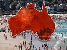 Alarming map reveals how hot Australia will get during the 'super El Niño' as experts warn hundreds could die