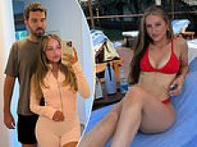 Top lawyer moved on from wife with glamorous younger bad girl who LOVES to gush over him on Instagram... until rock throwing and strangulation incident erupted during walk with baby near $2.2m mansion