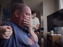 Heartwarming moment mute man is able to speak through incredible experimental chip in his brain... as his emotional three words to his wife are revealed