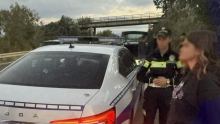 MARIHUANU KRILA U DONjEM VEŠU: Blokaderka uhapšena na naplatnoj rampi kod Leskovac  (FOTO)