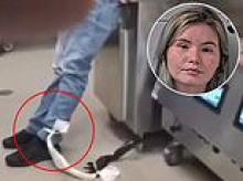 Wendy's manager, 19, accused of tying neurodivergent worker to GRILL 'after saying she was too busy to babysit him'