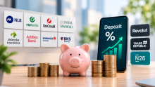 Neobanke dajo za depozit do 2,5 odstotka obresti, domače banke nič