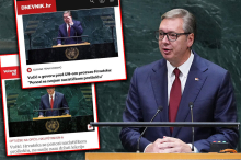 I U HRVATSKOJ VEST BROJ 1 - VUČIĆEV GOVOR U UN! Upozorenje predsednika Srbije na NACIZAM koji preti iz te države odjeknulo i kod susjeda (FOTO)