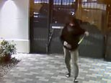 Terrifying moment California college student narrowly escapes stalker who chases her home and vaults over gate in race to her front door... but police let him walk for infuriating reason