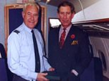 Squadron leader who flew Princess Diana's body back from Paris after she died in 1997 car crash dies aged 80