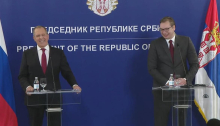VUČIĆ SE SASTAO SA LAVROVIM U NJUJORKU: Predsednik Srbije razgovarao sa šefom ruske diplomatije u sedištu UN
