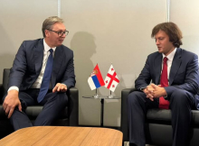 VUČIĆ SE SASTAO S PREMIJEROM GRUZIJE: Razgovarali smo o mogućnostima za snažnije povezivanje naših ekonomija, povećanje trgovinske razmene...