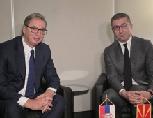 SRBIJA ŽELI NAJBOLJE ODNOSE SA SEVERNOM MAKEDONIJOM! Vučić sa Mickoskim: Razgovor o tradicionalno prijateljskim odnosima, značaju regionalne saradnje...