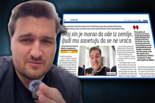 PRETIO NASILJEM ŽENAMA, SAD POTURA MAJKU I ŽELI DA ISPADNE ŽRTVA! Blokader Živko Gvozdenović pobegao iz zemlje i glumi mučenika nakon što je izgovorio OVE reči
