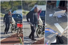 UHAPŠEN VOĐA BLOKADERA IZ KULE! Sekirom lomio štand SNS, pa napao čoveka - određen mu pritvor