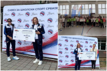 WMG fondacija nagradila škole koje podstiču devojčice da se bave sportom


