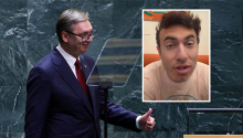 AMERIČKI INFLUENSER ODUŠEVLJEN VUČIĆEM Ima 700.000 pratilaca, došao kod nas pa istakao: Vučić je sjajan, pogledajte samo govor u UN - Srbija kapira stvari VIDEO