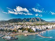 Three Britons are arrested in Spain after man, 31, was shot four times near Costa del Sol beach bar