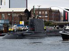 Britain's new £1.65billion nuclear submarine finally launches after 13 YEARS under construction