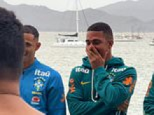 Outrage as Brazilian stars appear to laugh at Welcome to Country in video taken before first Socceroos clash