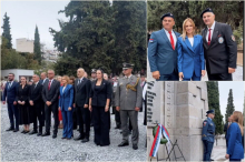 Ministarka Stamenkovski na 108. godišnjicu od proboja Solunskog fronta položila venac na Zejtinliku: NJihova žrtva je naš zavet, a naše pamćenje dug prema njima